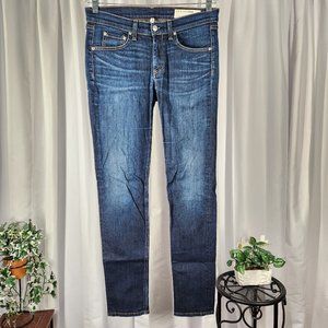 Rag & Bone Skinny Jeans Size 28 Color-Blue Inseam 30"